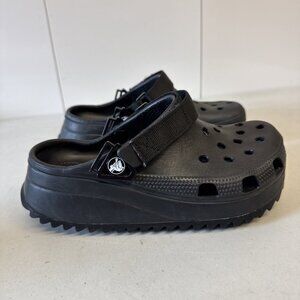 Crocs Classic Hiker Clogs Black Women's Size 7 Men's Size 5